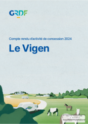 Compte-rendu d'activités GRDF Le Vigen 2024