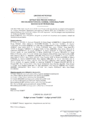 Budget annexe "Océalim" - budget primitif 2025