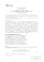 Budget principal - Décision modificative n°1