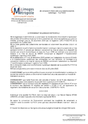 Décision de versement d’une aide à la transformation numérique - FLU’TECH