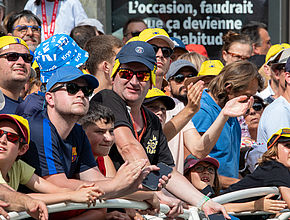 Arrivée du Tour de France 2023 à Limoges - Agrandir l'image (fenêtre modale)