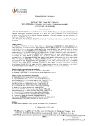 Modification simplifiée n°4 du Plan local d’urbanisme du Palais-sur-Vienne – Avis conforme favorable de l'autorité environnementale 