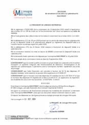 Décision concernant le versement d'une aide à la cybersécurité pour l'entreprise MAQ'PRINT