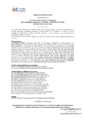 Approbation des conventions de financement dans le cadre du règlement d'intervention financière de Limoges Métropole et du programme départemental de l'habitat