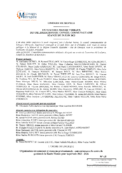 Organisation des concours et examens professionnels - convention avec le centre de gestion de la Haute-Vienne pour la période 2022 - 2026