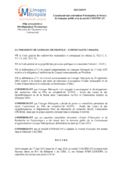 Décision concernant une convention d'occupation de locaux du domaine public avec la société COGNISCAN