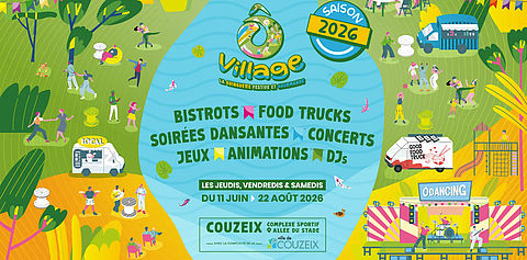 Visuel O Vila Couzeix 2026 Limoges Métropole