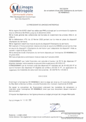 Décision de versement d’une aide Champions du territoire pour la société 3D MINERALS
