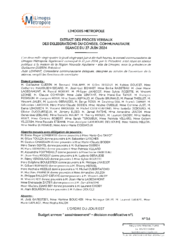 Budget annexe " assainissement" - décision modificative n°1