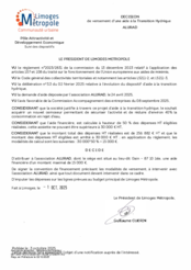 Décision de versement d'une aide à la transition hydrique à l'association ALURAD