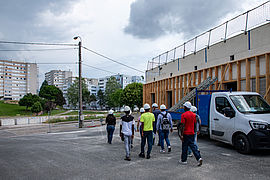 Travaux La CAPEB aux Portes Ferrées à Limoges - Agrandir l'image (fenêtre modale)