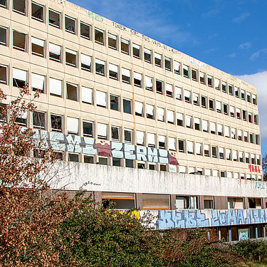 Actaulité démilition site clinique du Colombier Limoges Métropole 