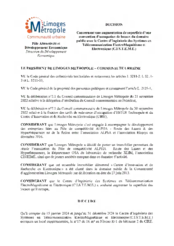 Décision concernant une augmentation de superficie d'une convention d'occupation de locaux du domaine public avec le Centre d'ingénierie des Systèmes en Télécommunication ElectroMagnétisme et Electronique (C.I.S.T.E.M.E)