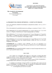 Décision concernant la convention d’occupation provisoire phase chantier de locaux du domaine public avec la société INSILIBIO