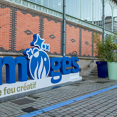 Lettres géantes ville de Limoges 87 
