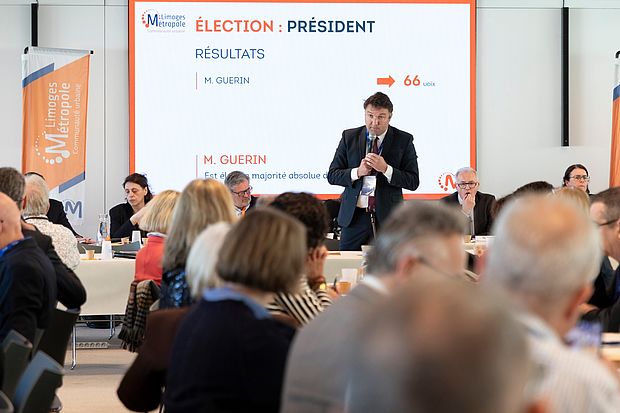 Élection du Président et installation du nouveau conseil communautaire