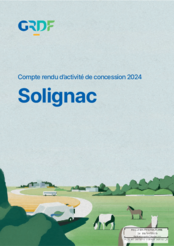 Compte-rendu d'activités GRDF Solignac 2024
