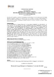 Mécénat de Limoges Métropole à la Fondation de l'Université 2022-2024