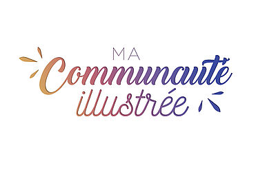 Image de l'affiche créée pour la campagne ma Communauté illustrée.