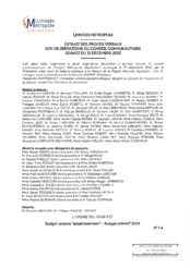 Budget annexe "assainissement" - budget primitif 2024