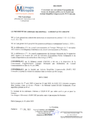 Décision concernant une convention d'occupation de locaux du domaine public avec la société par actions simplifiée unipersonnelle FCI Limousin