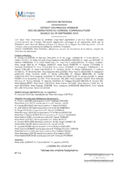 Tableau des emplois budgétaires