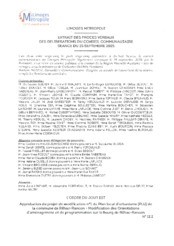 Approbation du projet de modification n°1 du Plan local d’urbanisme (PLU) de la commune de Rilhac-Rancon - Modification des Orientations d’aménagement et de programmation sur le bourg de Rilhac-Rancon