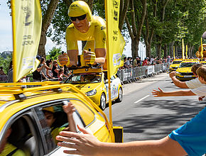 Arrivée du Tour de France 2023 à Limoges - Agrandir l'image (fenêtre modale)