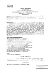 Approbation de la modification n°7 du Plan local d'urbanisme de la commune d'Aureil – Reclassement d’une partie de la zone Naturelle (N) en zone Naturelle maraîchage (Nm)