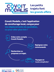 Une nouvelle plateforme de covoiturage au quotidien "Covoit Modalis"