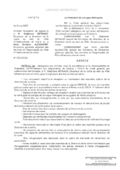 Arrêté portant délégation de signature à M. Stéphane HEYRAUD, Directeur de la direction de la voirie au sein du Pôle Infrastructures et voirie et à Mme Jennifer ALEXANDRE, Directrice générale adjointe des services 