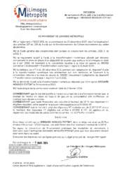 Décision de versement d'une aide à la transformation numérique - BRISARD NOGUES FEYTIAT