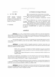 Arrêté portant ouverture d'une enquête publique préalable à la modification n°1 du Plan Local d'Urbanisme du Palais-sur-Vienne