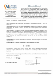 Décision n°3 concernant un avenant n°2 au marché n°2022-C1051 « Mission d'assistance à maîtrise d'ouvrage pour la co-conception et mise en oeuvre d'une démarche collaborative destinée à préprogrammer un nouvel équipement:Bâtiment Signal