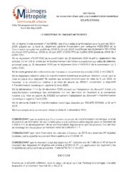 Décision de versement d'une aide à la transformation numérique - ECLATS D’EMAIL