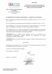 Décision concernant un avenant de prorogation à la convention d'occupation de locaux du domaine public avec la société COGITIME