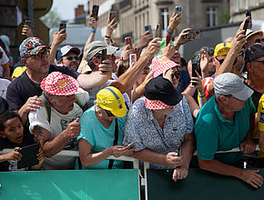 Arrivée du Tour de France 2023 à Limoges - Agrandir l'image (fenêtre modale)