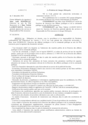 Arrêté portant délégation de signature à Mme Anne DEMERLIAT, Directrice au sein du Pôle Ressources