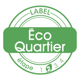 Label écoquartier label 2 Quartier Les POrtes Ferrées à Limoges - Agrandir l'image (fenêtre modale)