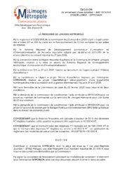 Décision de versement d'une dotation - AAP FILIERES D EXCELLENCE - OPPCHAIN