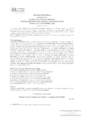 Budget annexe "réseaux de chaleur" - budget primitif 2026