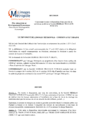 Décision concernant la mise à disposition d’une parcelle de terrain au profit de la société HEBRAS TRAVAUX PUBLICS