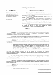 Arrêté portant ouverture d'une enquête publique préalable à la révision générale du Plan Local d'Urbanisme de Chaptelat
