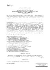 Constitution d'un droit de passage pour une canalisation souterraine par Limoges Métropole au profit d'ENEDIS - Commune du Palais-sur-Vienne au lieu-dit Puy Vert