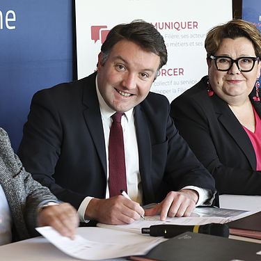 Signature du Pacte bois-biosourcé