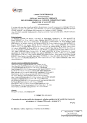 Concession de service public des transports urbains conclue avec la Société des transports en commun de Limoges Métropole - avenant n° 6