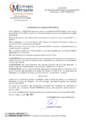 Décision de versement d'une aide à la transformation numérique - COCCI SERVICES