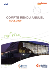 Compte rendu annuel 2020 Réseau de chaleur SDCL