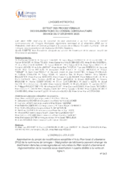 Approbation du projet de modification simplifiée n°4 du Plan local d’urbanisme (PLU) de la commune de Limoges – Désignation de bâtiments pouvant changer de destination dans les zones agricoles et naturelles du PLU