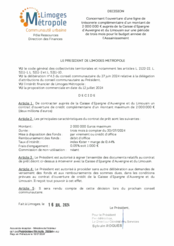 Décision concernant l'ouverture d'une ligne de trésorerie complémentaire d'un montant de 2 000 000 euros auprès de la Caisse d'Epargne d'Auvergne et du Limousin sur une période de trois mois pour le budget annexe de l'Assainissement
